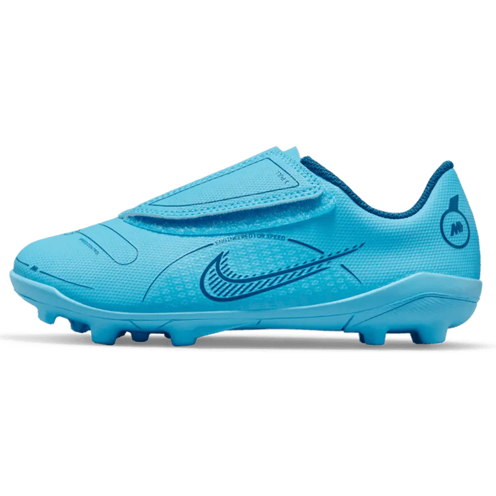 Nike Kids Mercurial Vapor 14 Club FG-MG - Chlorine Blue-Laser Orange