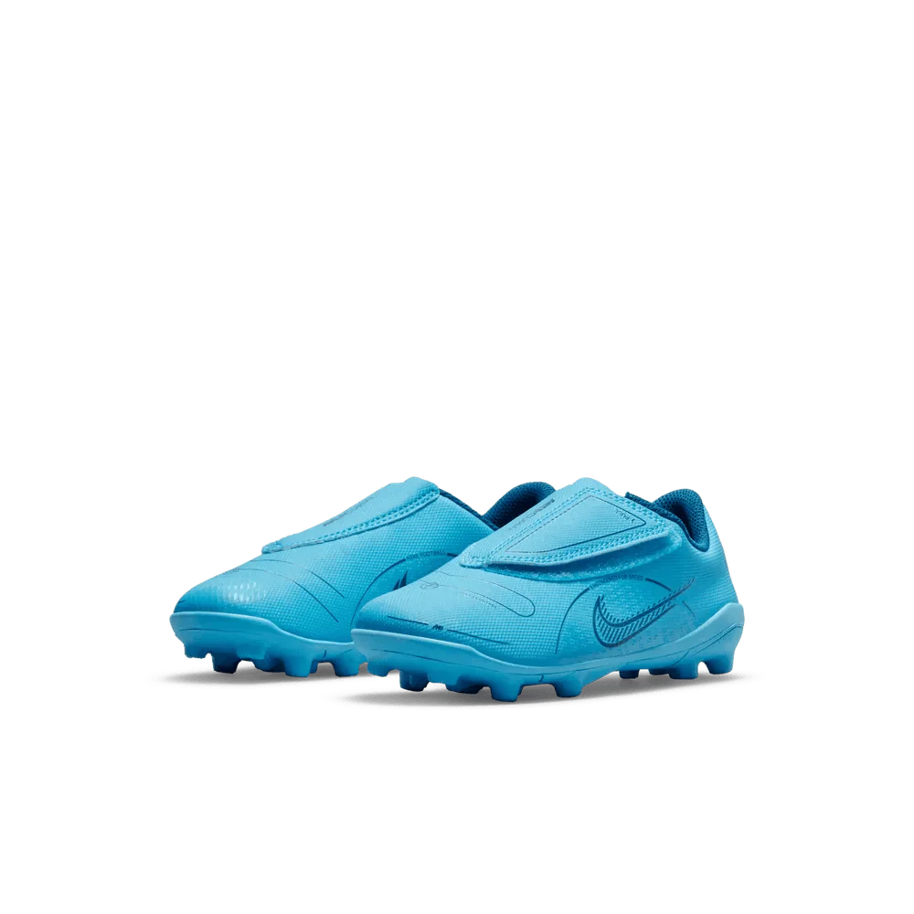 Nike Kids Mercurial Vapor 14 Club FG-MG - Chlorine Blue-Laser Orange - Image 3