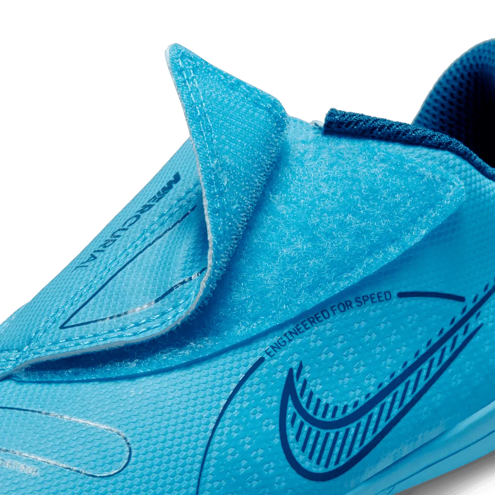 Nike Kids Mercurial Vapor 14 Club FG-MG - Chlorine Blue-Laser Orange - Image 9