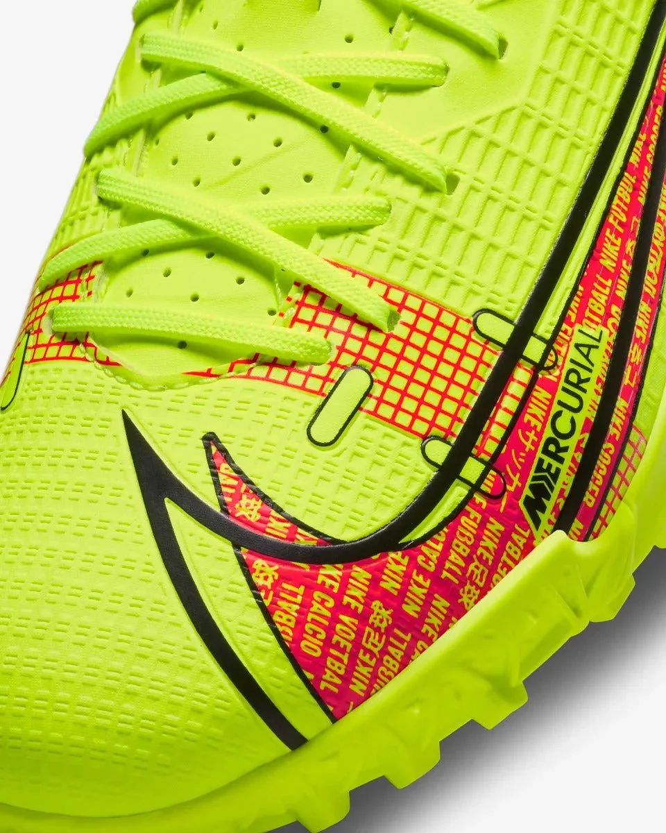 Nike Kids Superfly 8 Academy TF - Volt-Bright Crimson - Image 6