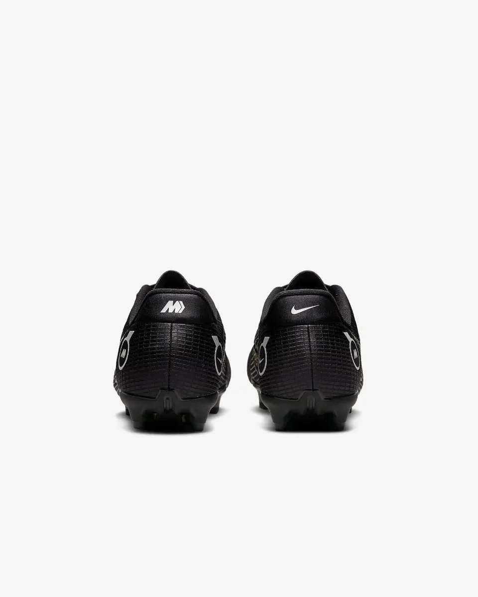 Nike Kids Vapor 14 Academy FG-MG - Black-Silver-Gold - Image 6