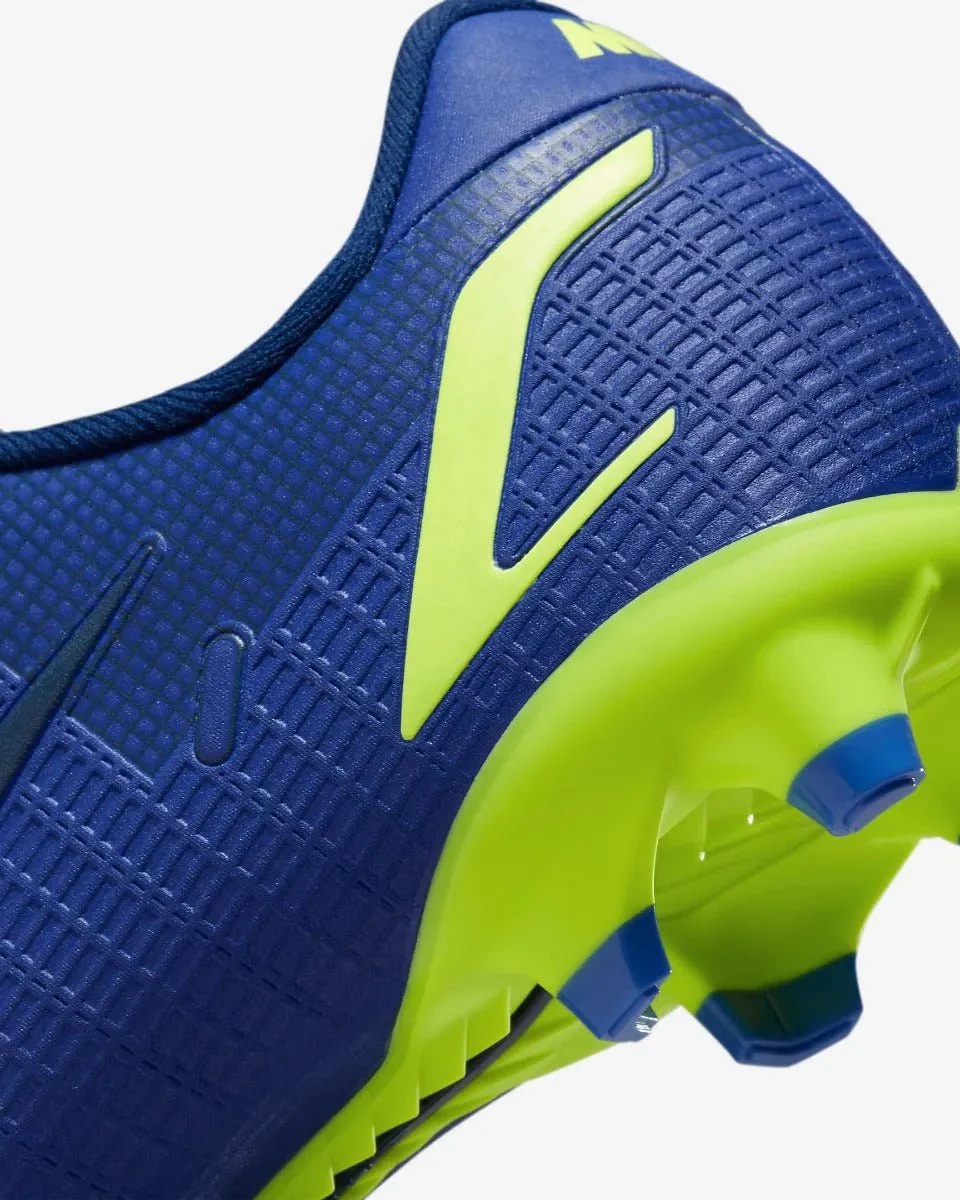 Nike Kids Vapor 14 Academy FG-MG - Lapis-Volt-Blue Void - Image 9