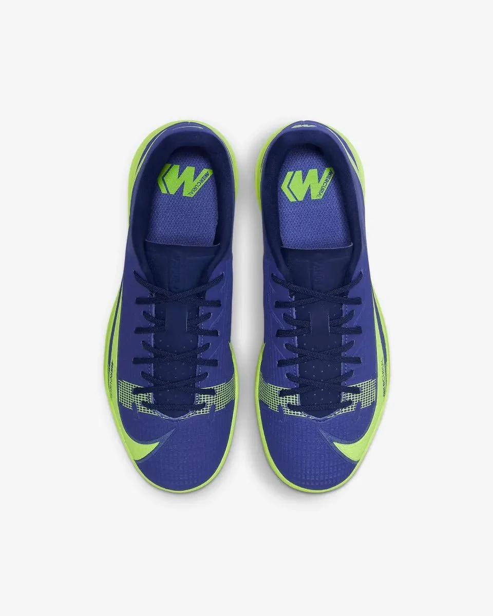 Nike Kids Vapor 14 Academy IC - Lapis Volt-Blue Void - Image 4