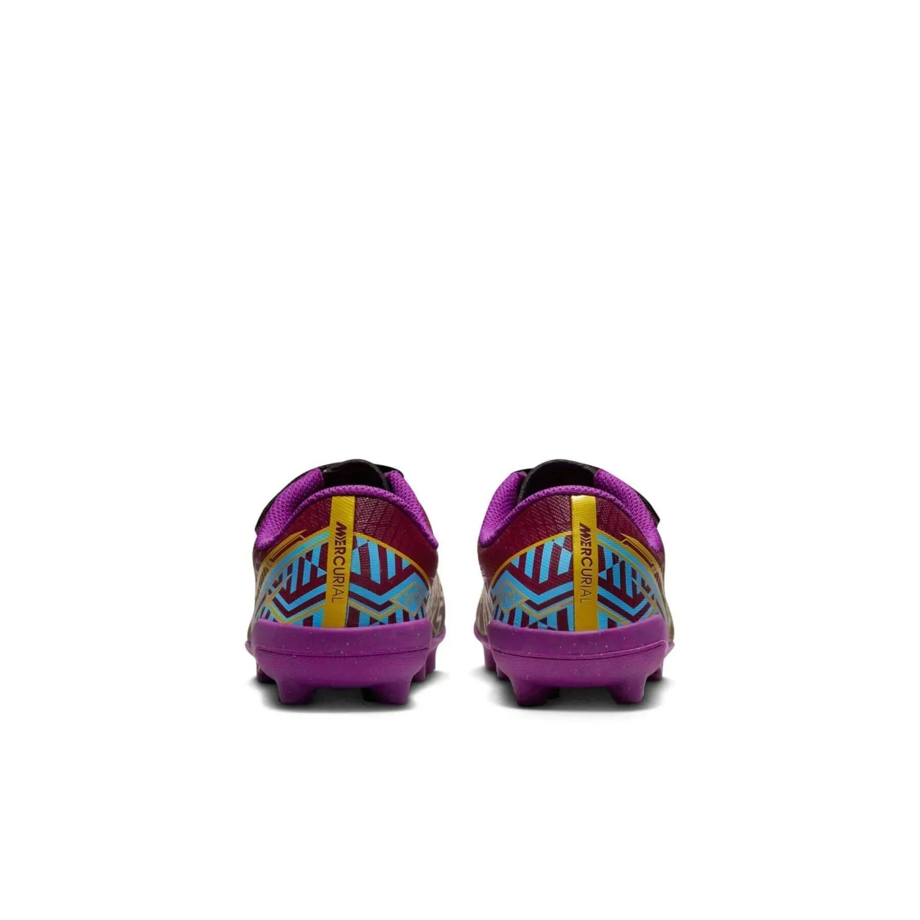 Nike Kids Vapor 15 Club KM MG PS (V) - Dark Beetroot-Gold - Image 6