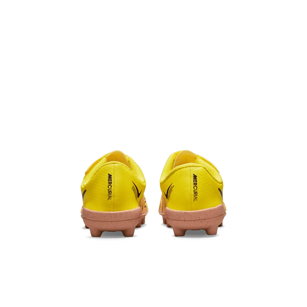 Nike Kids Vapor 15 Club MG PS (V) - Yellow Strike-Sunset Glow - Image 6