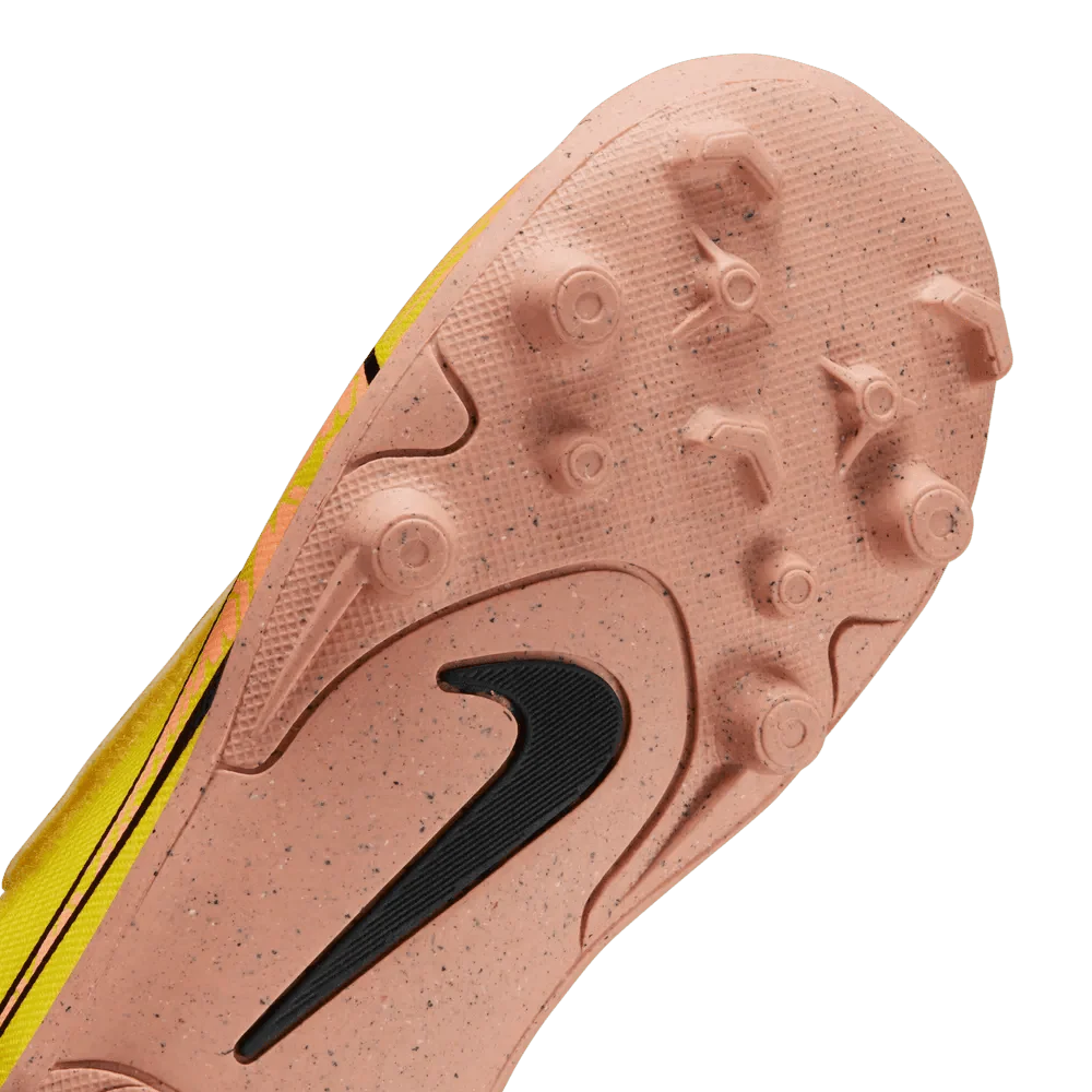 Nike Kids Vapor 15 Club MG PS (V) - Yellow Strike-Sunset Glow - Image 7