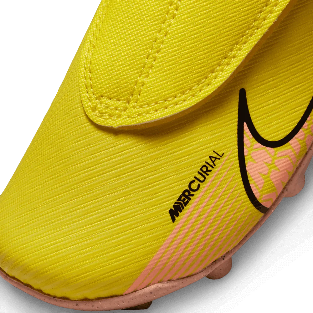 Nike Kids Vapor 15 Club MG PS (V) - Yellow Strike-Sunset Glow - Image 8