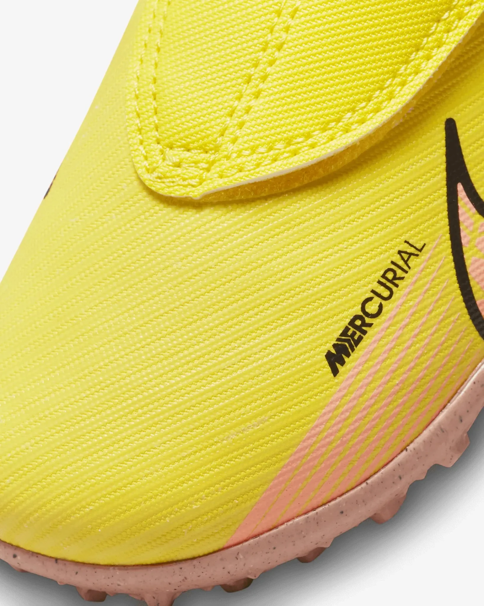 Nike Kids Vapor 15 Club Turf PS (V) - Yellow Strike-Sunset Glow - Image 7