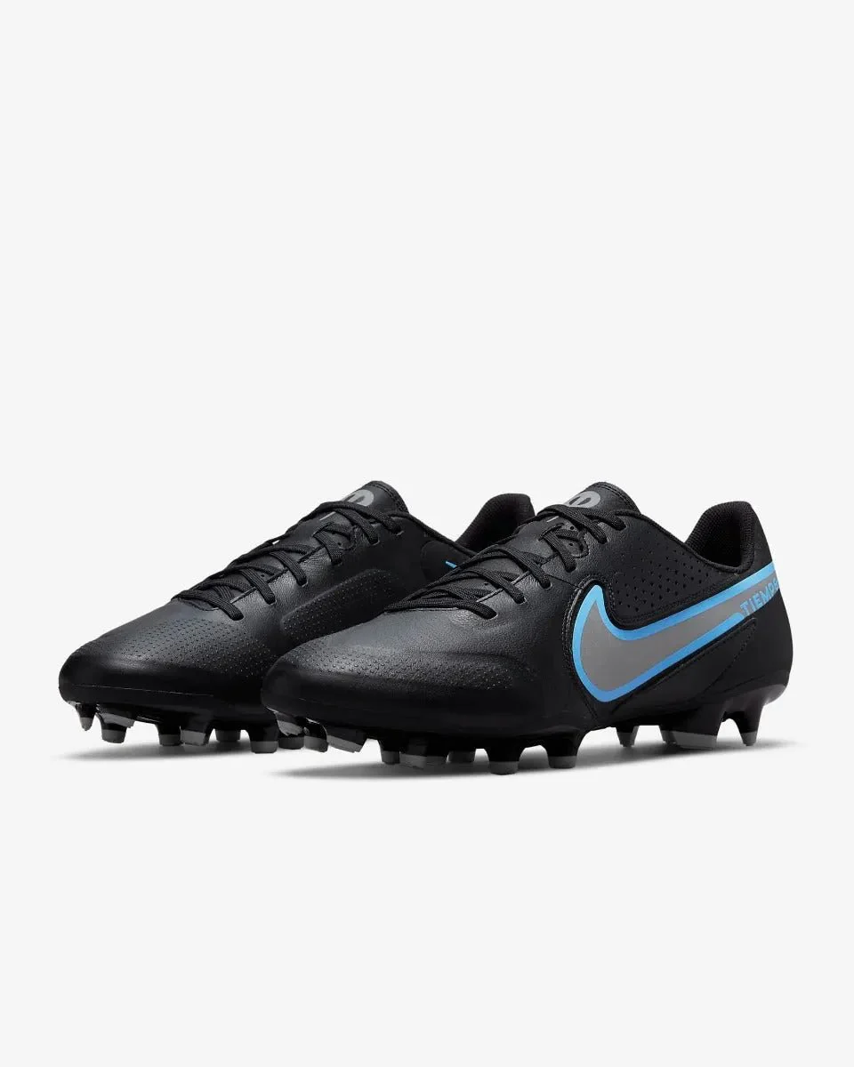 Nike Legend 9 Academy FG-MG - Black-Blue - Image 3