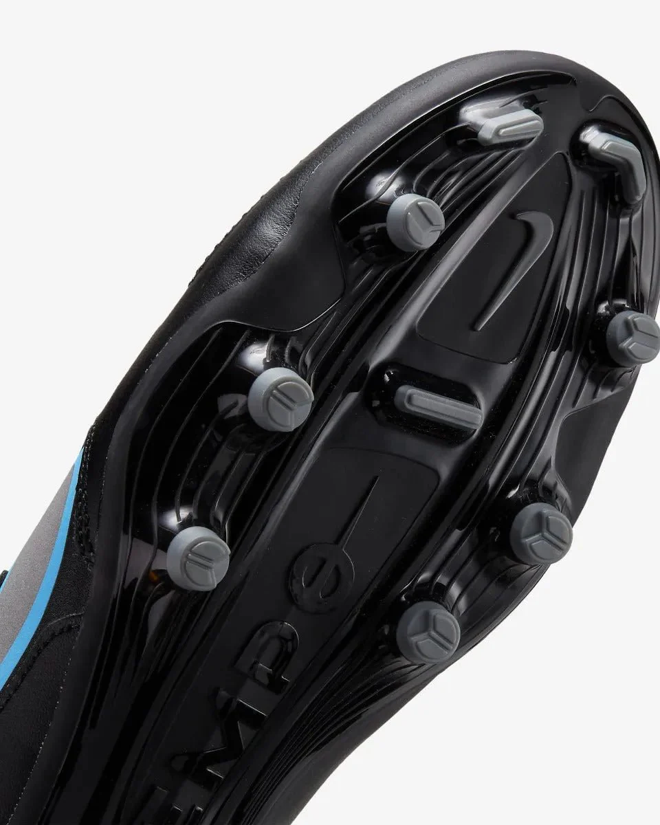 Nike Legend 9 Academy FG-MG - Black-Blue - Image 7