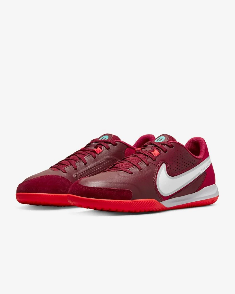 Nike Legend 9 Academy Indoor - Red-White - Image 3