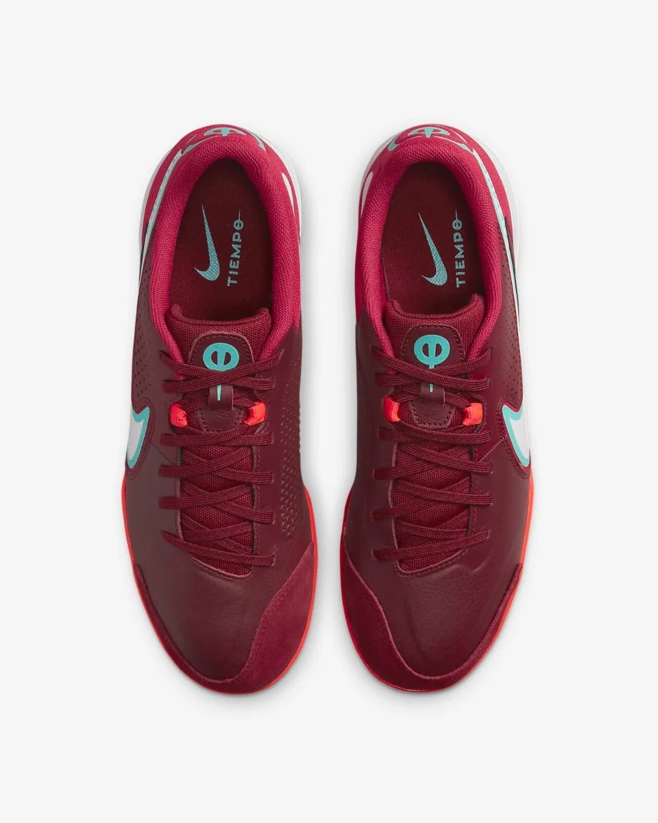 Nike Legend 9 Academy Indoor - Red-White - Image 4
