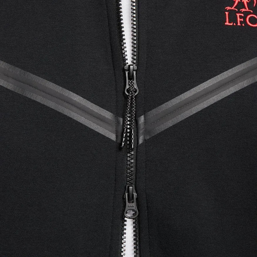 Nike 2023-24 Liverpool Mens Away Tech Fleece Windrunner Full-Zip Hoodie - Image 5