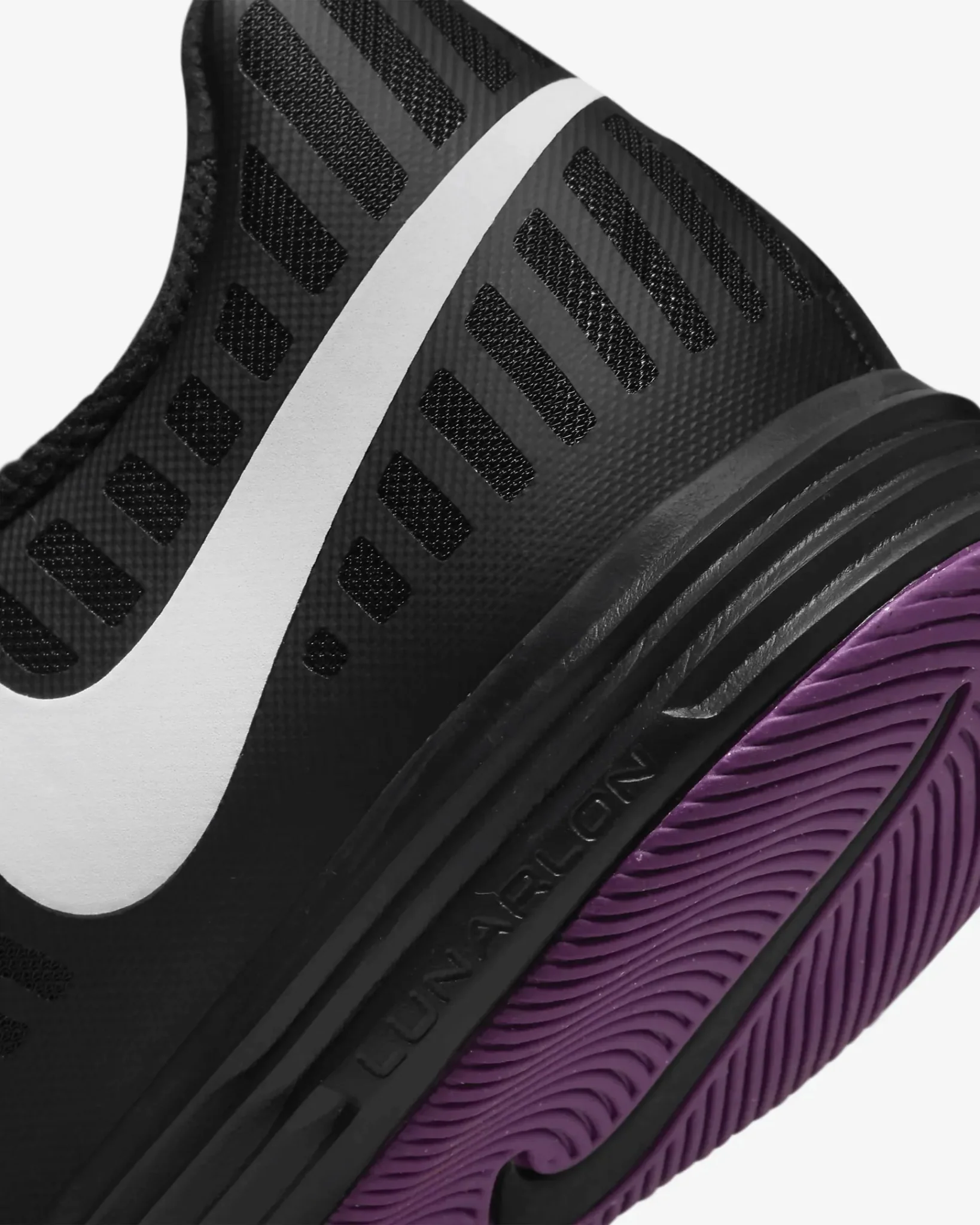 Nike Lunar Gato II Indoor - Black-White - Image 8