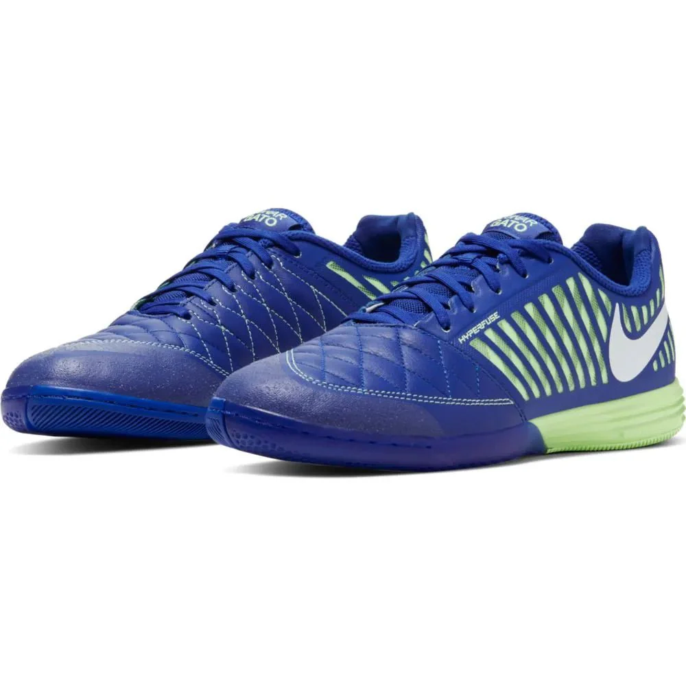 Nike Lunargato II IC - Blue-Volt - Image 3