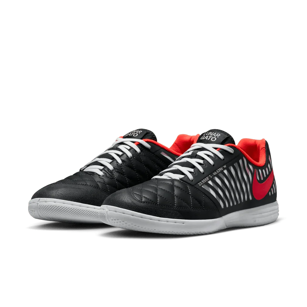 Nike Lunargato ll - Black - Red - Image 3