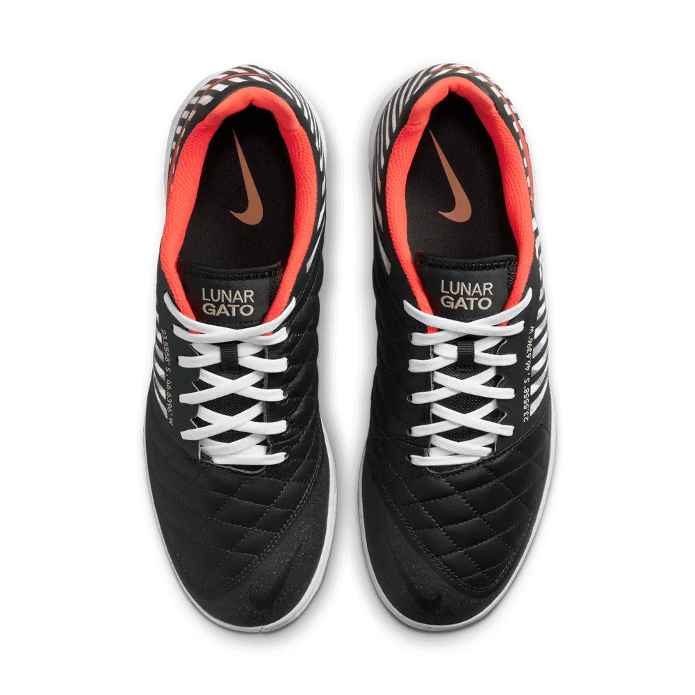 Nike Lunargato ll - Black - Red - Image 4