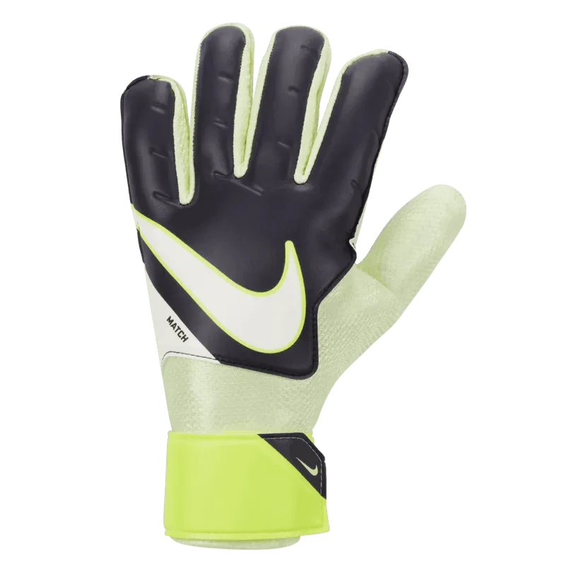 Nike Match Goalkeeper Gloves - Black - Volt