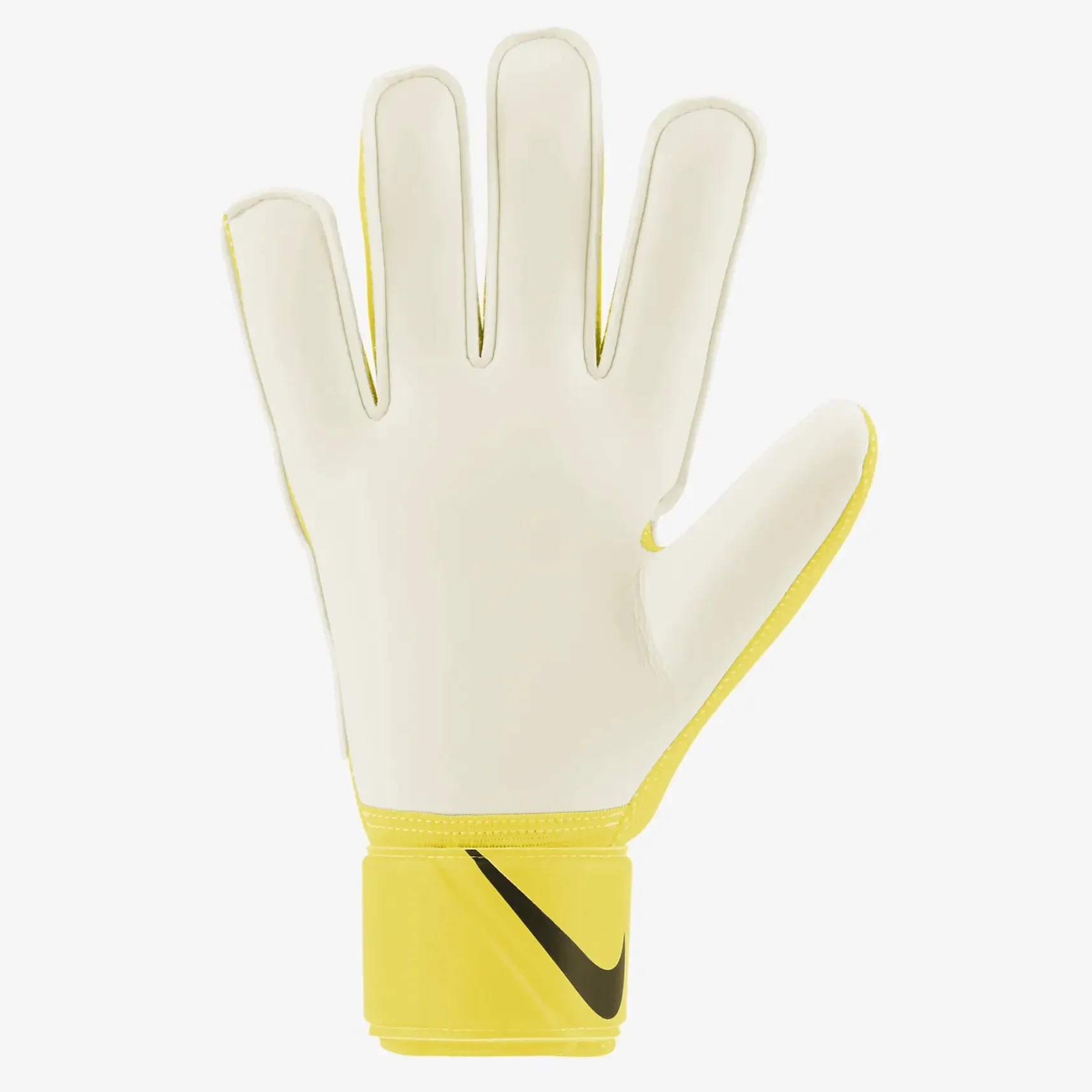 Nike Match Goalkeeper Gloves Yellow-Black - Image 2