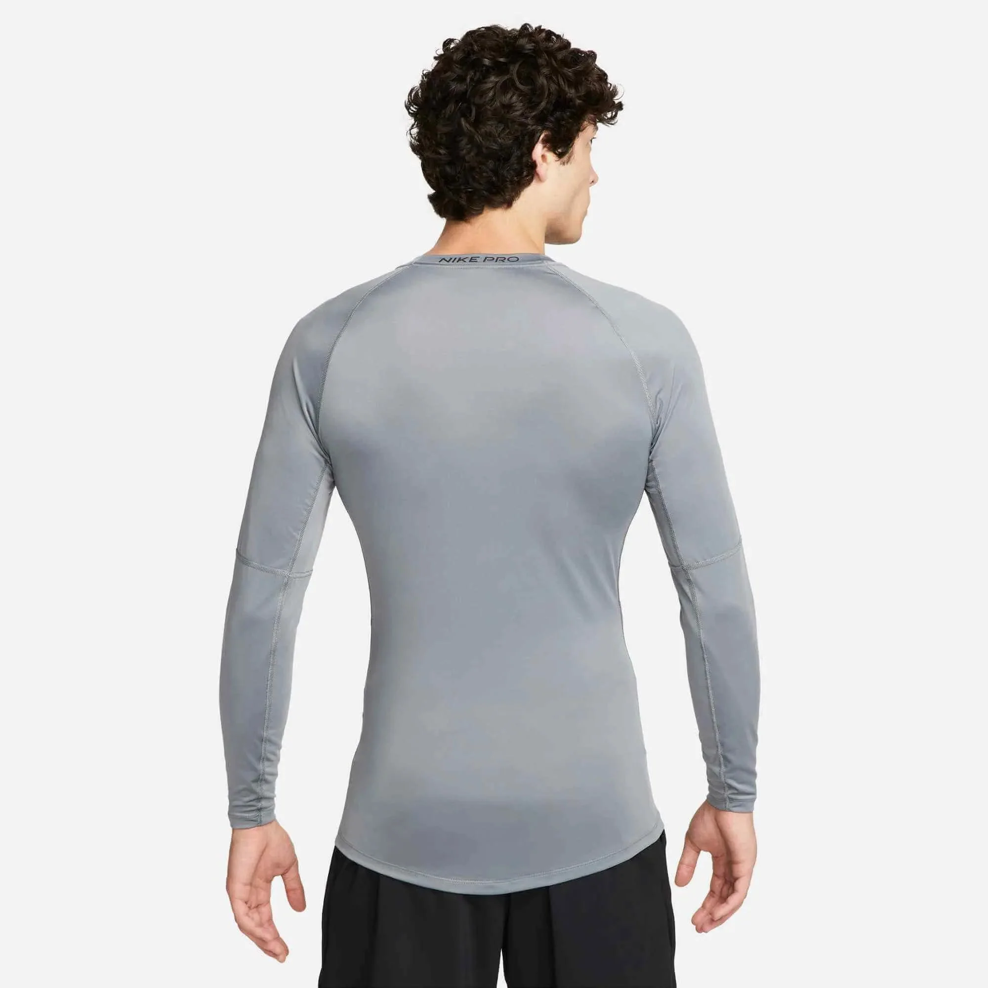 Nike Men's Pro Dri-Fit Tight Long-Sleeve Fitness Top - Image 6