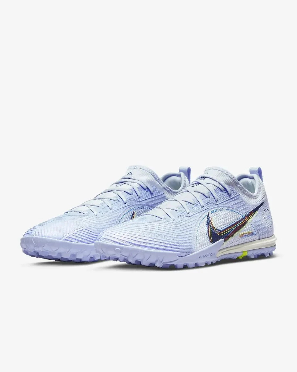 Nike Mercurial Air Zoom Vapor 14 Pro Turf - Grey-Blue - Image 3