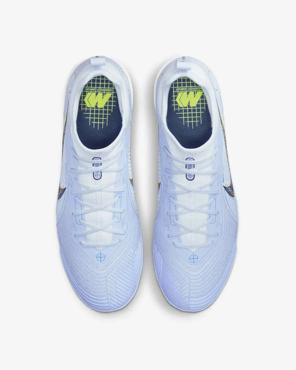 Nike Mercurial Air Zoom Vapor 14 Pro Turf - Grey-Blue - Image 4