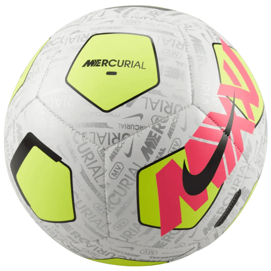 Nike Mercurial Fade XXV Ball - White - Volt - Black - Hyper Pink - Image 2