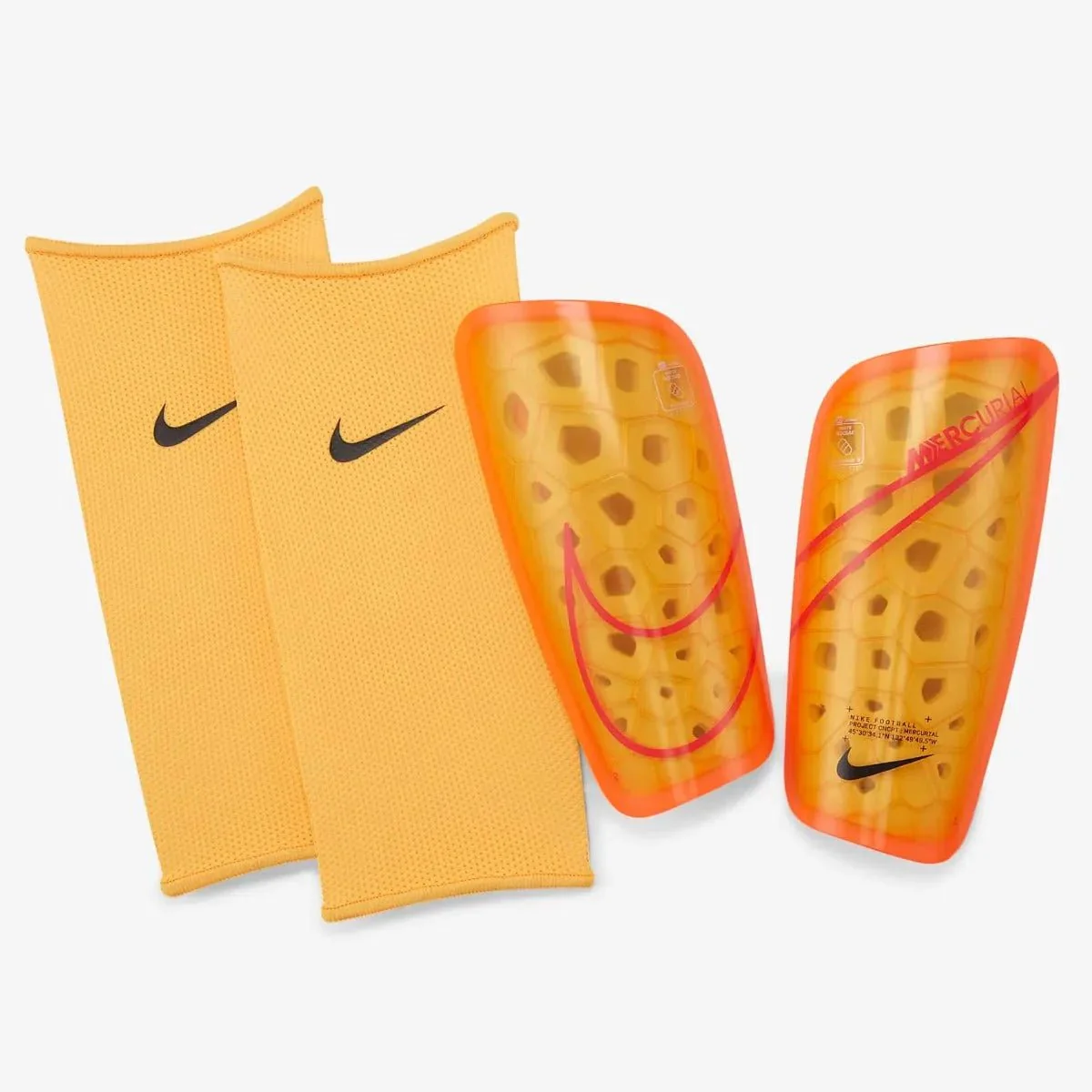 Nike Mercurial Lite Shin Guards - Laser Orange