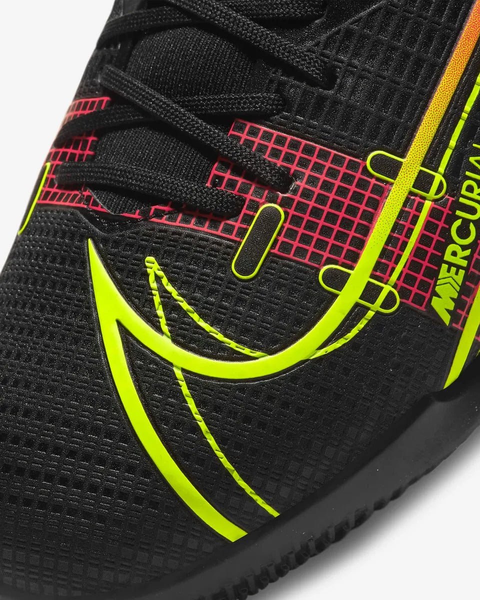Nike Mercurial Superfly 8 Academy IC - Black-Volt-Crimson - Image 8