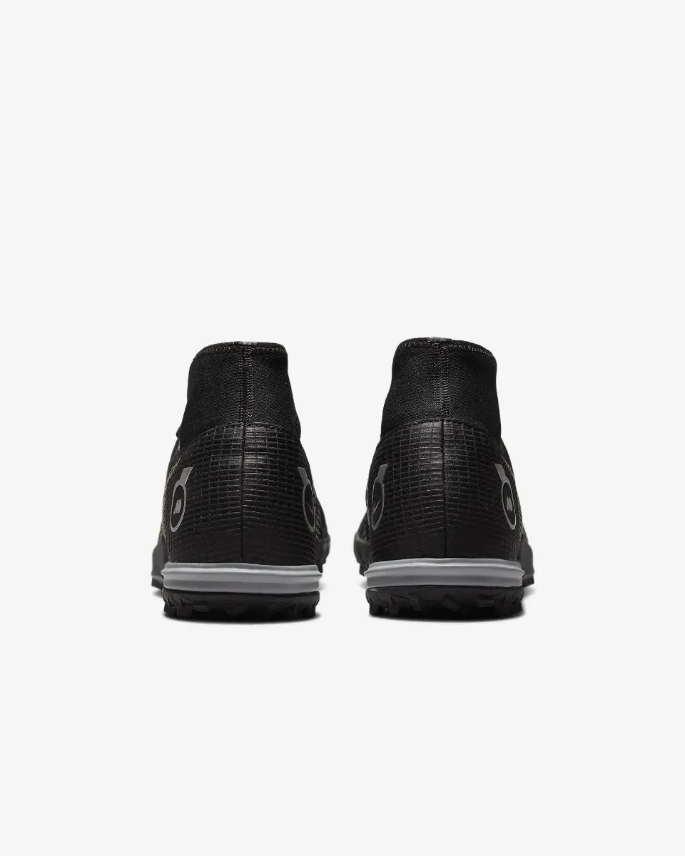 Nike Mercurial Superfly 8 Academy Turf - Black-Gold-Silver - Image 6