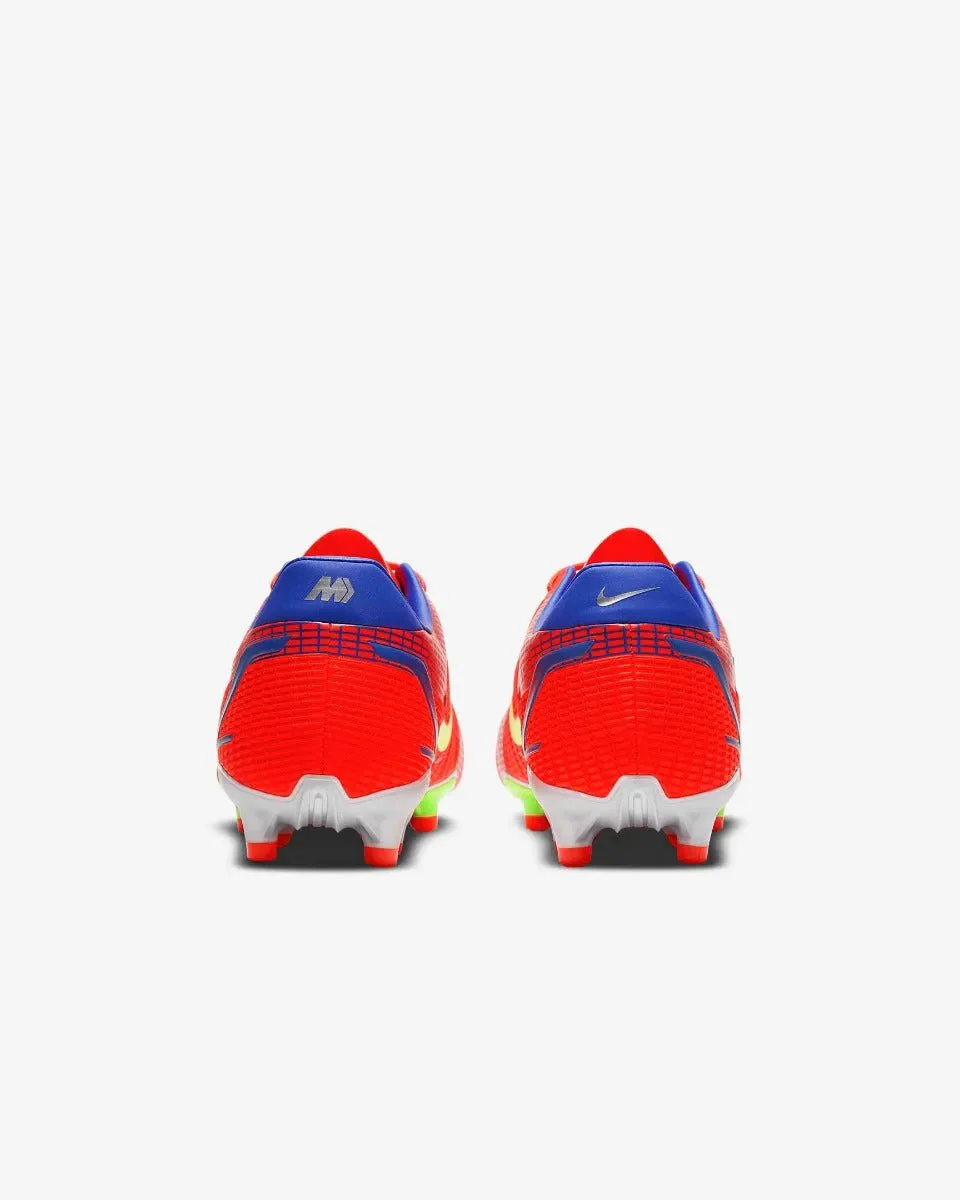 Nike Mercurial Vapor 14 Academy FG-MG - Bright Crimson-Volt-Indigo - Image 6