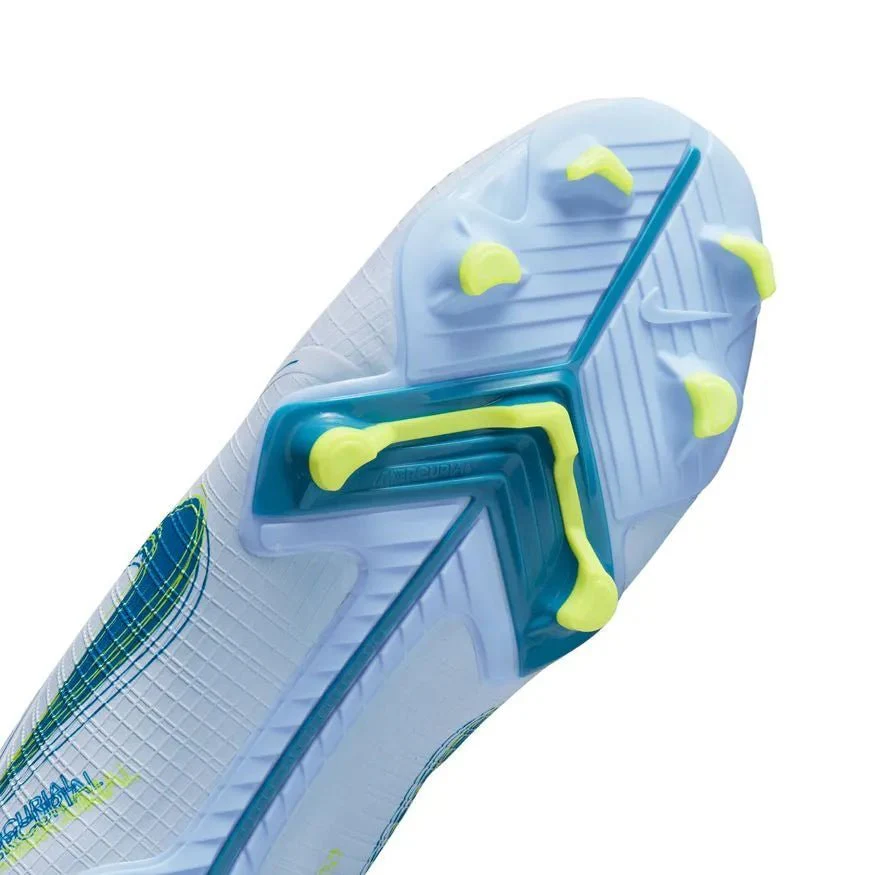 Nike Mercurial Vapor 14 Academy FG-MG - Grey-Blue - Image 7