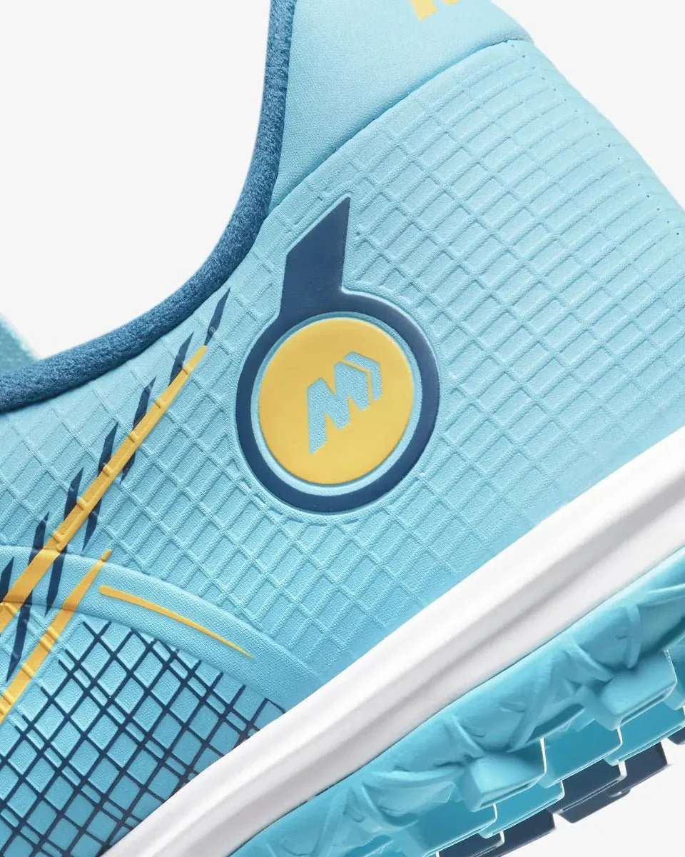 Nike Mercurial Vapor 14 Academy Turf - Chlorine Blue-Laser Orange - Image 8