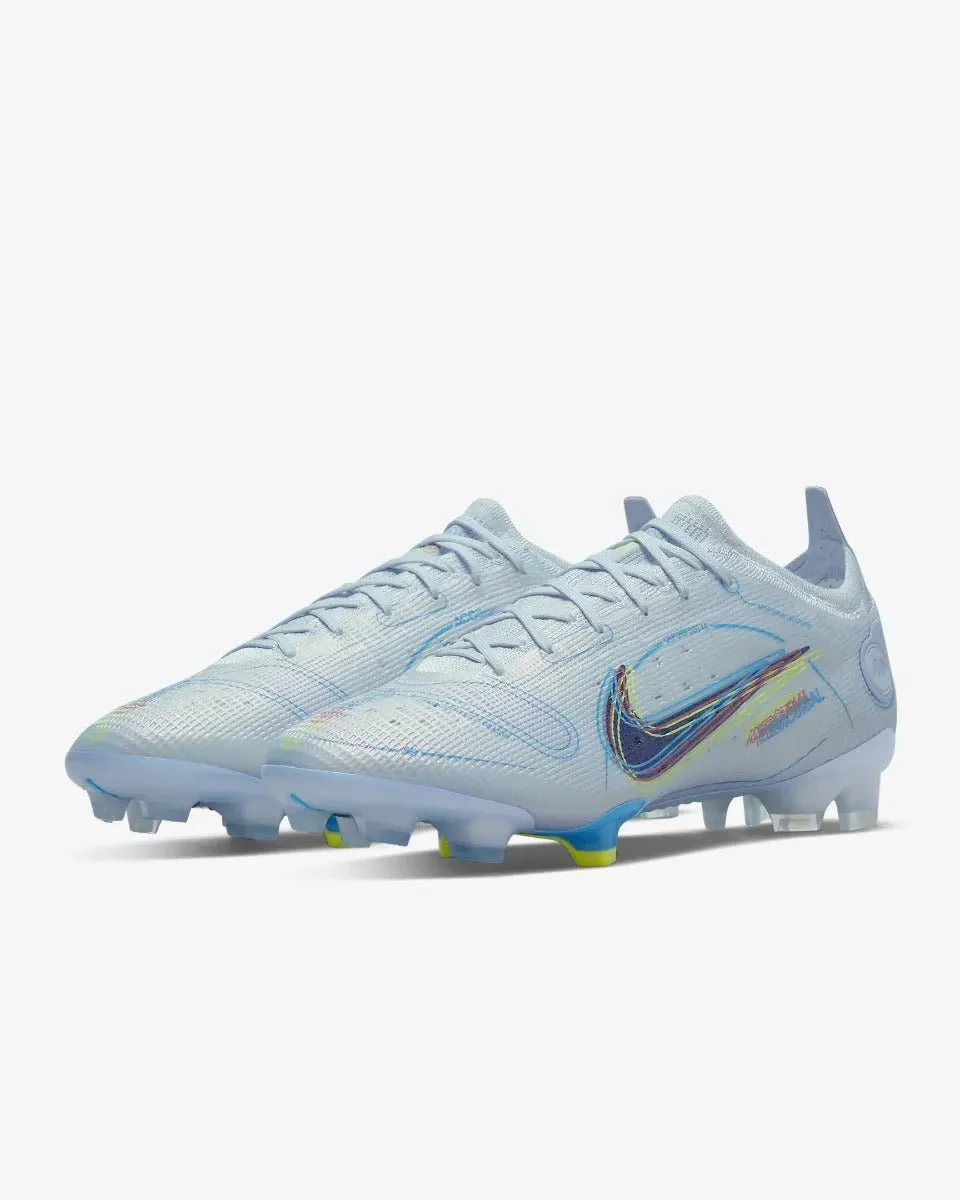 Nike Mercurial Vapor 14 Elite FG - Grey-Blackened Blue - Image 3