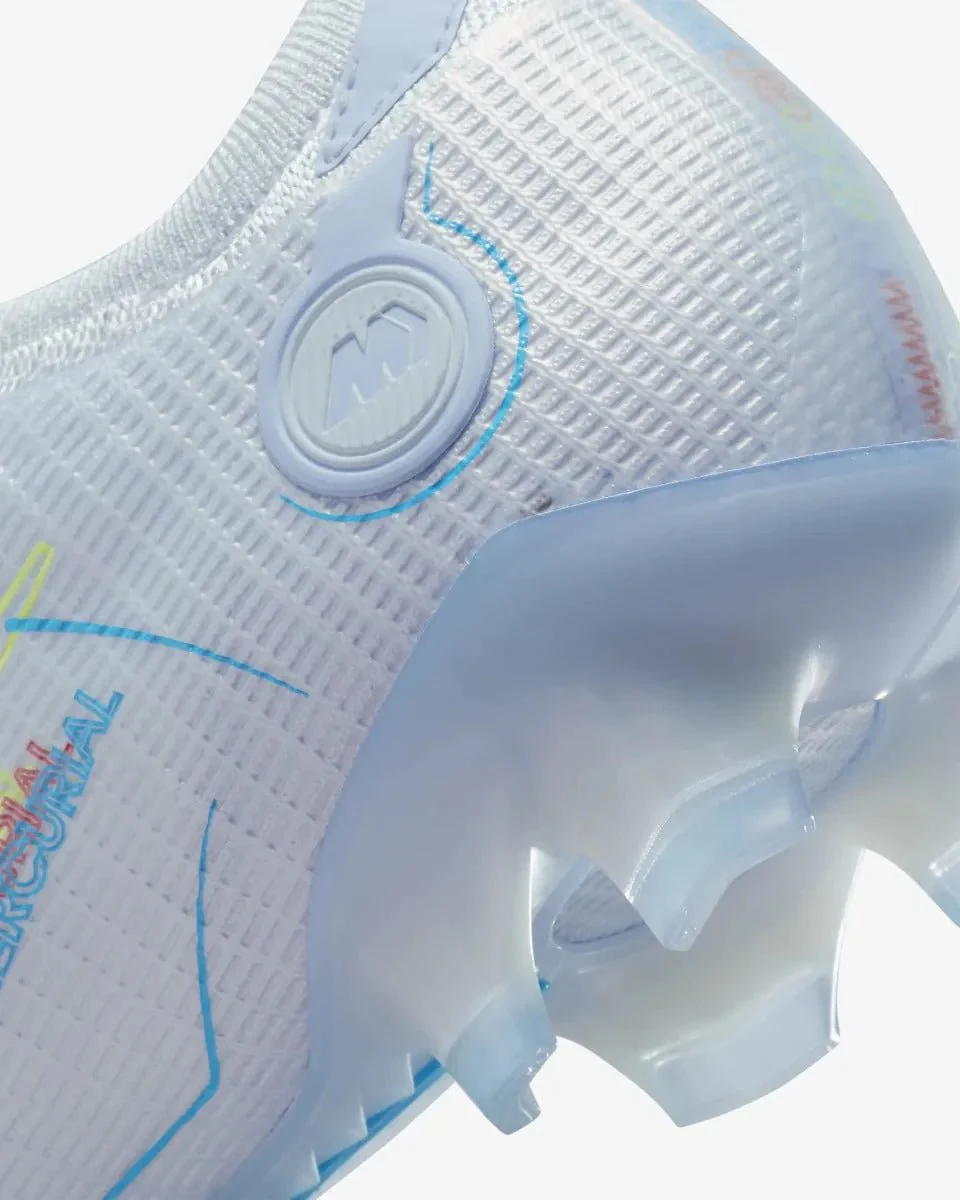 Nike Mercurial Vapor 14 Elite FG - Grey-Blackened Blue - Image 9