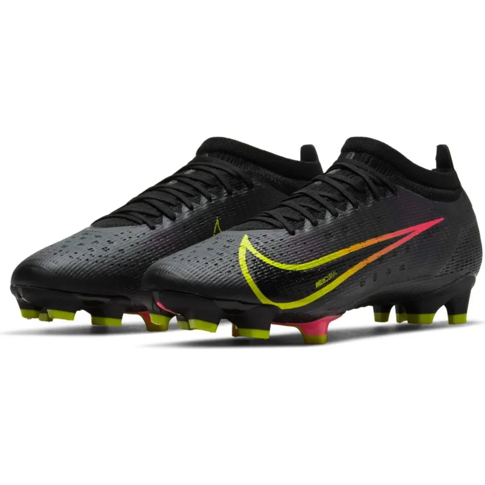 Nike Mercurial Vapor 14 PRO FG - Black-Volt-Crimson - Image 3