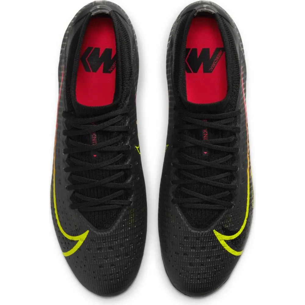 Nike Mercurial Vapor 14 PRO FG - Black-Volt-Crimson - Image 4