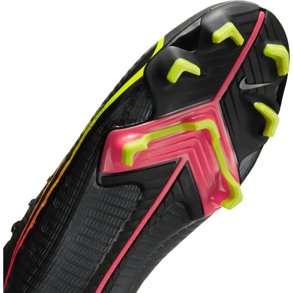 Nike Mercurial Vapor 14 PRO FG - Black-Volt-Crimson - Image 7