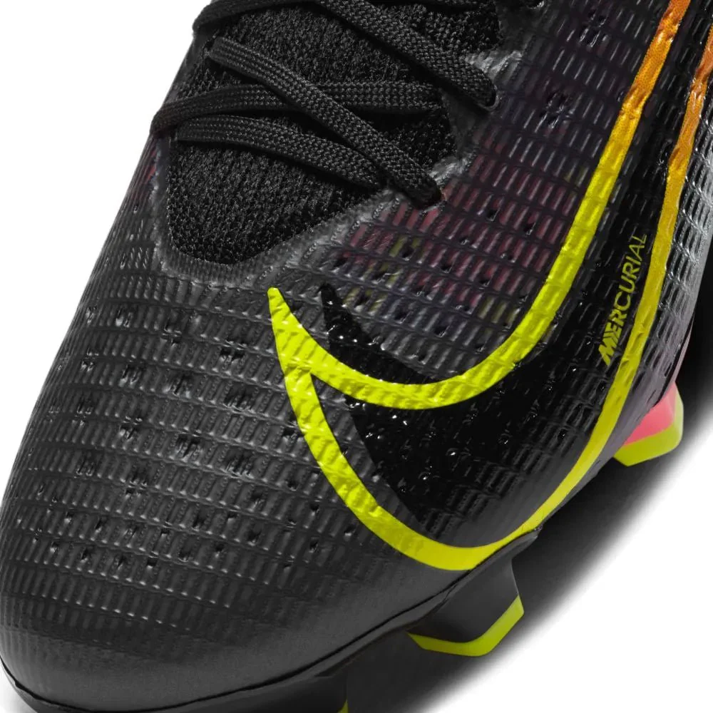 Nike Mercurial Vapor 14 PRO FG - Black-Volt-Crimson - Image 8