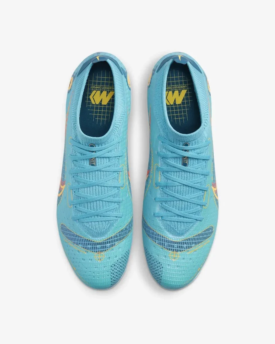 Nike Mercurial Vapor 14 Pro FG - Chlorine Blue-Laser Orange - Image 4