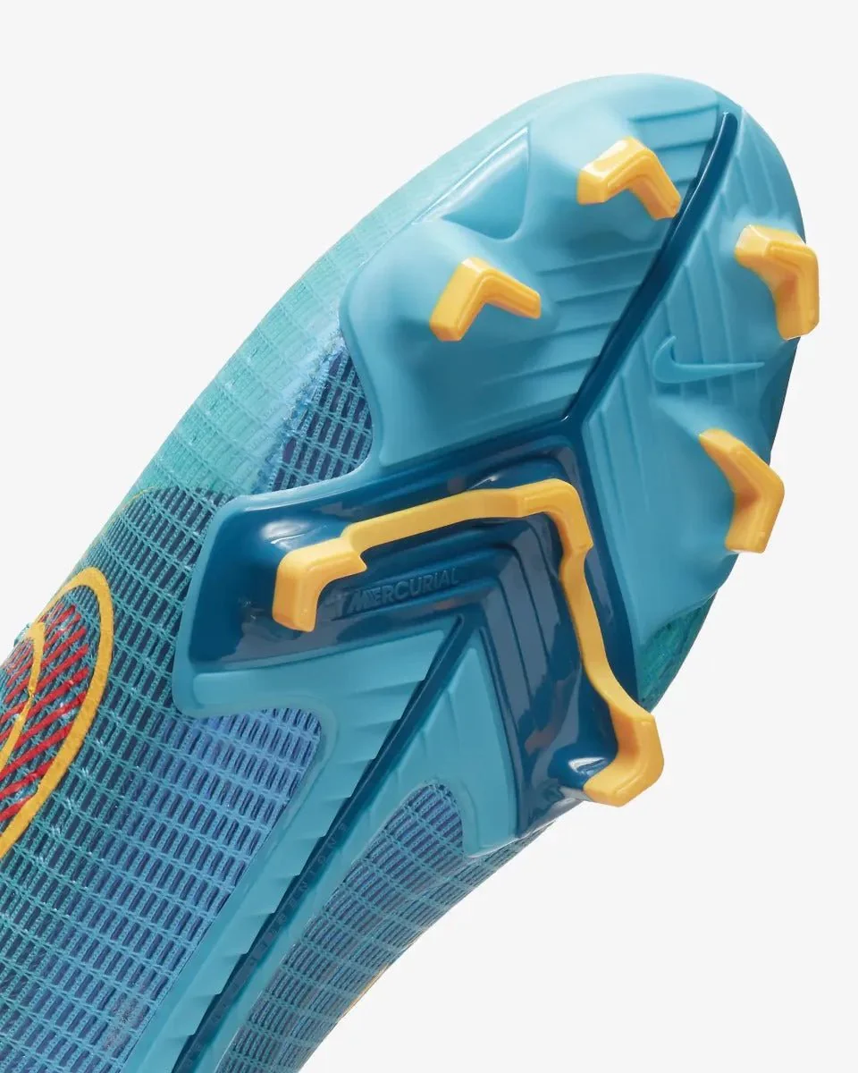 Nike Mercurial Vapor 14 Pro FG - Chlorine Blue-Laser Orange - Image 7