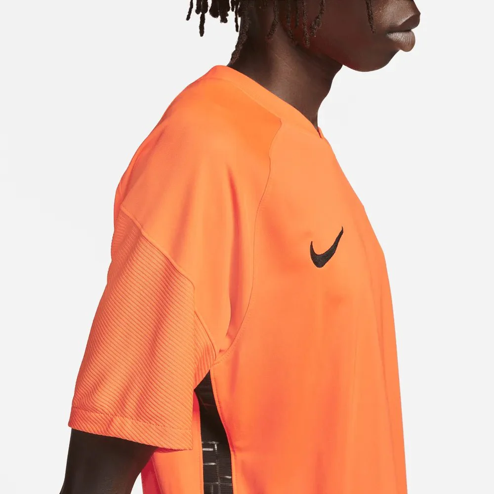 Nike Netherlands Women's EC22 (Men's Cut) Home Jersey - Total Orange-Black - Image 4