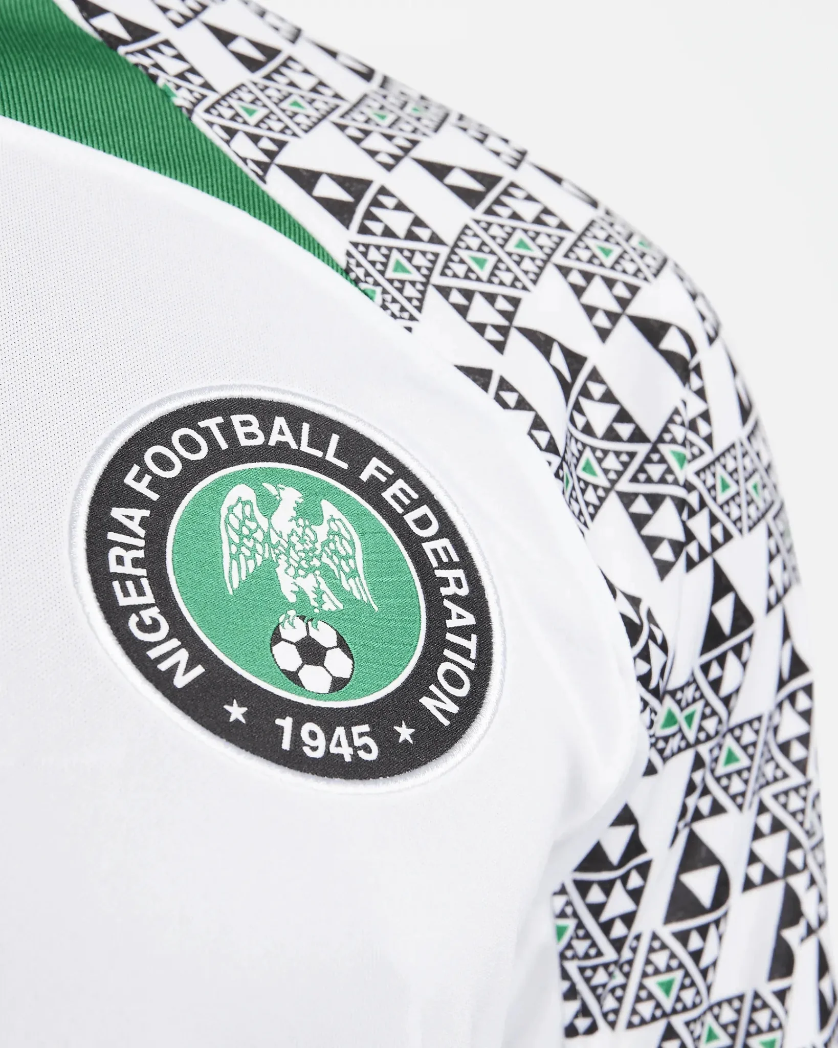 Nike Nigeria 2022/23 Stadium Away - White - Green - Image 4