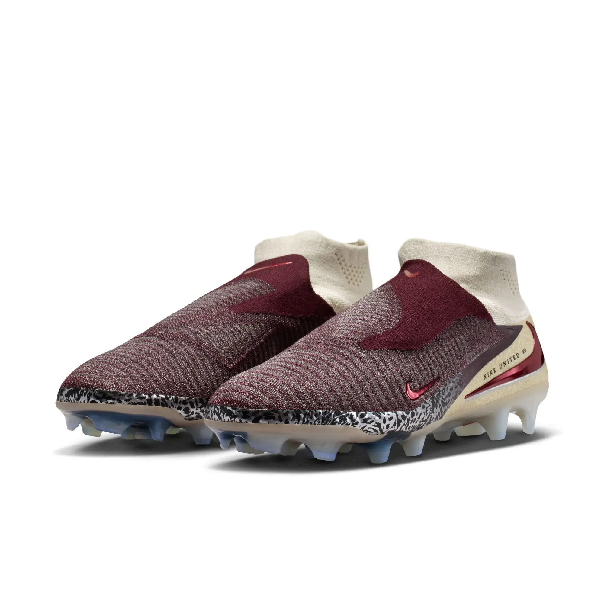 Nike Phantom 6 High Elite NU3 Firm Ground Soccer Cleats - United NU3 Pack (SU26) - Image 3