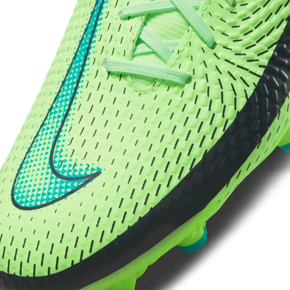 Nike Phantom GT Academy DF FG-MG - Lime Glow-Aquamarine - Image 7