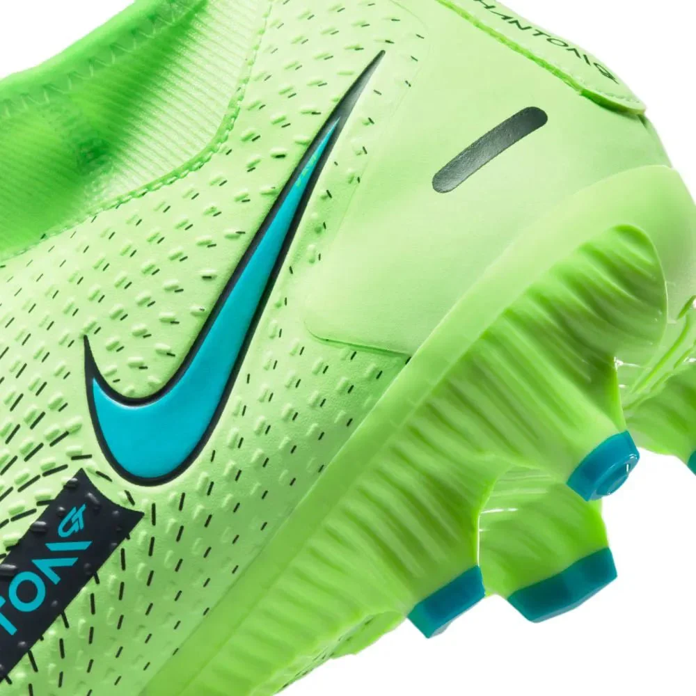 Nike Phantom GT Academy DF FG-MG - Lime Glow-Aquamarine - Image 8