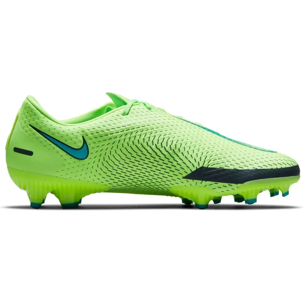 Nike Phantom GT Academy FG-MG - Lime Glow-Aquamarine - Image 2