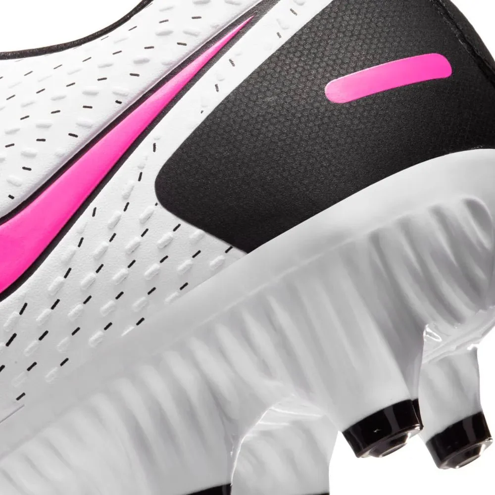 Nike Phantom GT Academy FG-MG - White-Black-Pink - Image 9