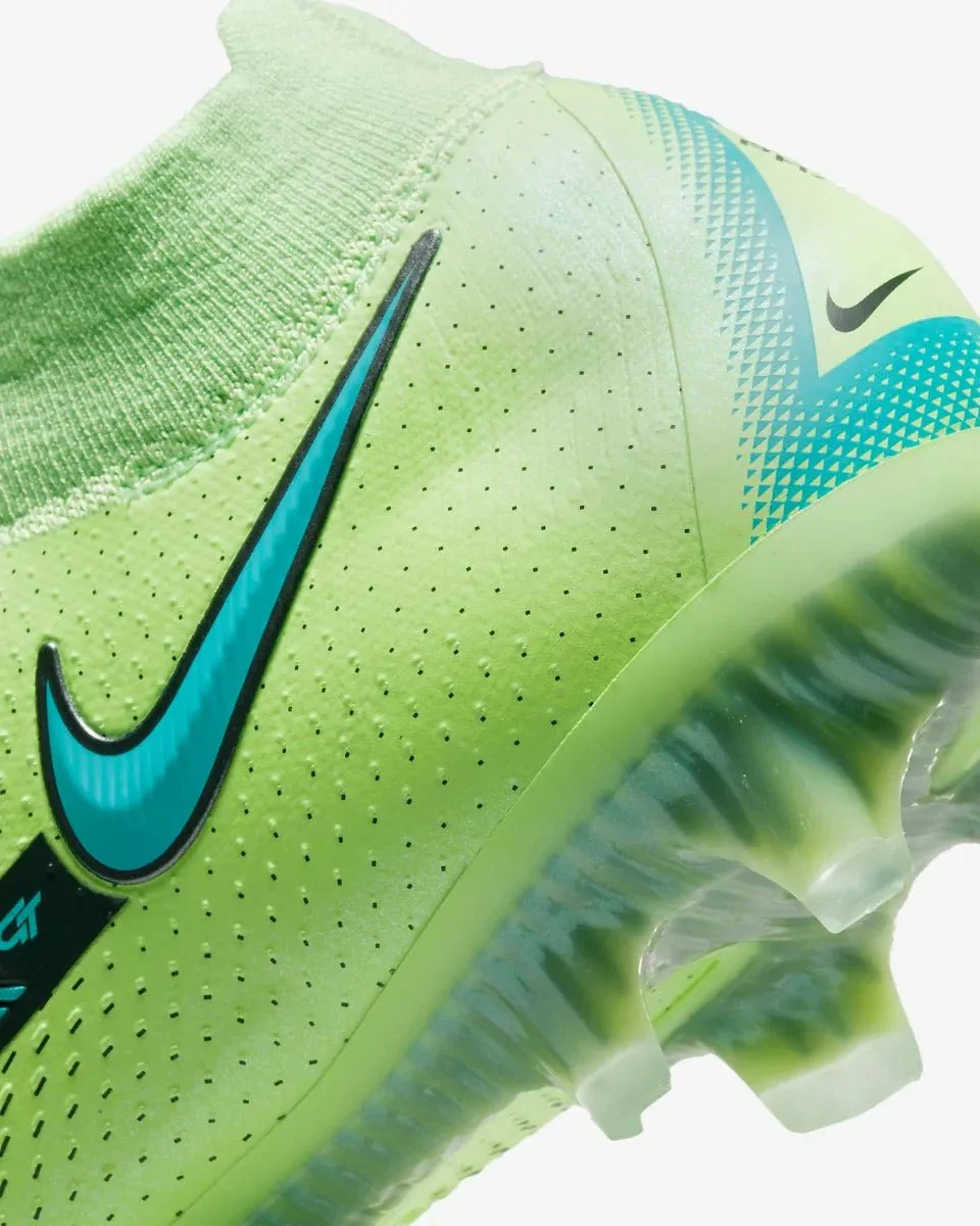 Nike Phantom GT Elite DF FG - Lime Glow-Aquamarine - Image 7