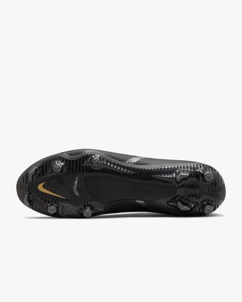 Nike Phantom GT2 Academy DF FG - Black-Dark Grey-Gold - Image 5